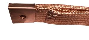 Hohe Leitfähig keit Lila Kupfer geflochtene flexible Sammel schiene Bare C11000 Kupfer geflechts tange - Product Image 3