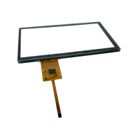 Écran tactile capacitif PCAP de 7 pouces avec ILI2511 I2C, prend en charge le verre de protection de 8 mm d'épaisseur pour les appareils anti-explosion et les kiosques de contrôle