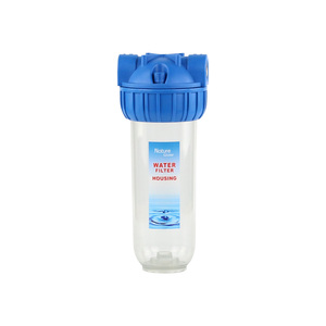 Filtro de agua de sedimento único con puerto de latón de 3/4 pulgadas, tipo Atalas para uso doméstico, fuente de alimentación Manual, Material plástico - Product Image 2