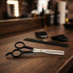 ASAP Ciseaux de coiffure professionnels japonais en acier inoxydable à manche long de 14 cm pour droitiers, fournitures de salon de coiffure - Product Image 2