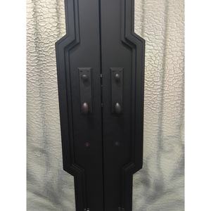 Portes de sécurité décoratives en acier tempête de verre à coupure thermique - Product Image 2