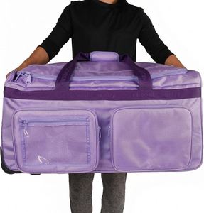 Échantillon Gratuit : Sac de Transport à Roulettes Personnalisé pour Costumes de Danse, Sac de Voyage pour Chaussures de Ballet avec Porte-Vêtements et Tringle pour Costumes de Danseurs - Product Image 6