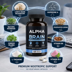 L-Théanine GPC Premium pour capsules de compléments nutritionnels : Améliore la concentration, la mémoire et le sommeil chez l'adulte - Product Image 3
