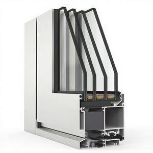 Sistema de Puerta Moderno de Aluminio Cortizo 70, Marco Delgado con Alto Rendimiento Térmico para Uso Exterior - Product Image 1