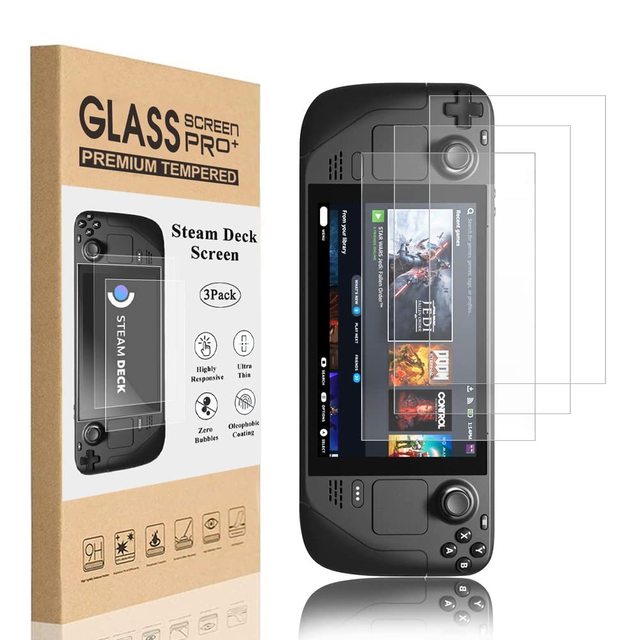 Tempered Film for Steam Deck Host Glass Film for Steam Deck Screen Protector