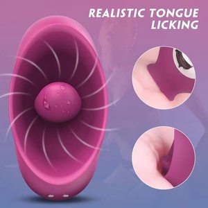Yeni kadın seks oyuncakları dil yalama vibratör kadın mastürbasyon meme Clit stimülatörü salyangoz kedi uydurma bal fasulye vibratörler - Product Image 4