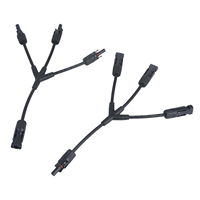 T Y Branche Type 30A 50A IP67 Photovoltaïque 1500V 2 3 4 5 6 à 1 Mâle Femelle PV Connecteur Solaire