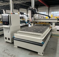 Meilleure machine de fraisage CNC ATC 1325 1530 pour le bois 3D, découpe et gravure sur bois 3 axes pour la fabrication de portes, d'armoires de cuisine et de meubles