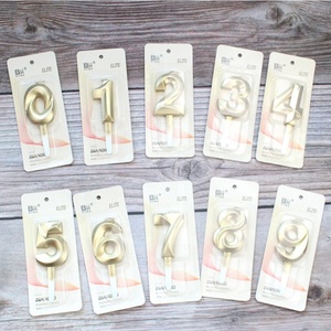 Bougie Votive Scintillante en Cire de Paraffine Écologique pour Gâteaux d'Anniversaire, Cadeau Idéal pour Mariages, Halloween et Noël (Vente en Gros) - Product Image 1