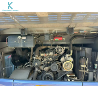 Autocar de luxe d'occasion Kinglong6112, 48 places, transmission manuelle, moteur diesel Euro 2, coffre à bagages super spacieux
