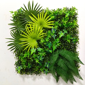 Wall-Mounted Indoor Garden Decorative Artificial <strong>Plants</strong> Plastic Tree Flower And Leaf For Wedding And Home Decor