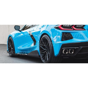 Para Chevrolet Corvette C8 2020-2024: Alerón Lateral, Difusor y Divisor de Faldones Laterales para Coche, Pieza de Modificación Tuning - Product Image 5