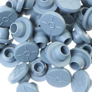 제약용 13mm 15mm 20mm 26mm 28mm 30mm 부틸 고무 마개 의료용 고무 - Product Image 4