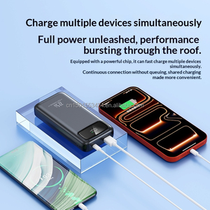 Batería <span class=keywords><strong>Externa</strong></span> Delgada de 10000 mAh, Carga Rápida de 22.5 W, PD 20 W, Cargador Portátil <span class=keywords><strong>con</strong></span> Salida USB-C, Pantalla LED, Ideal para Viajes - Product Image 6