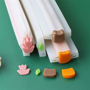 Moldes de Silicona para Jabón de Tubo Largo, 42 Estilos, Herramienta para Hacer Jabón, Formas Variadas: Corazón, Copo de Nieve, Luna, Molde para Jabón de Pastel de Mousse Hecho a Mano - Product Image 4