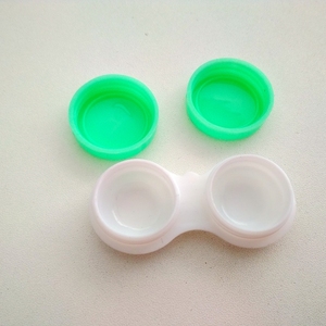 Estuches Pequeños para Lentes de Contacto de Cuero PU y Metal Inoxidable, Producidos por el Diseñador de Fábrica, Estuche para Lentes de Contacto - Product Image 5
