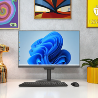 24Inch LCD DDR4 Desktop AIO PC New All-in-One Office Computer I5 Processor 8GB SSD for Business Use