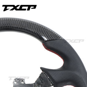 สําหรับฮอนด้าซีวิคพอดีสปิโรอะคอร์ดCRZ Type-R FK8 Insight S2000ประเภทR GK5 คาร์บอนไฟเบอร์<span class=keywords><strong>พวงมาลัย</strong></span> - Product Image 5