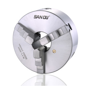 Mandrin à 3 mâchoires Sanou K11125, diamètre du <span class=keywords><strong>tour</strong></span> 5 pouces, <span class=keywords><strong>pour</strong></span> mini <span class=keywords><strong>tour</strong></span> à <span class=keywords><strong>bois</strong></span> - Product Image 1