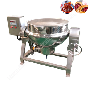 Stainless Steel <b>Automatic</b> Pot <b>Stirrer</b> Tilting Oil Jacketed Kettle Stainless Steel Jacket Cooking Electric Double - Product Image 2