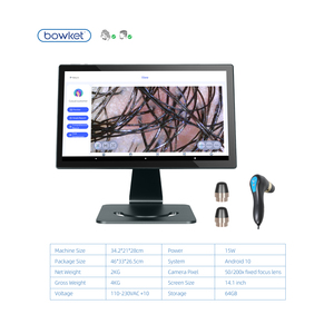 Analizador Inteligente de Cuero Cabelludo con IA, Cámara de Tricoscopia para Diagnóstico de Cuero Cabelludo y Folículos, Compatible con Enchufes Estadounidenses, para Áreas de Cabeza y Nariz - Product Image 6