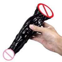 Juguetes Sexuales Realistas Arnés con Pene Artificial El Dildo Más Grande Pene de Piel de Cerdo con Prepucio Dildo Líquido Realista