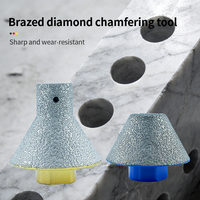 Fraise diamantée brasée sous vide M14 pour carrelage, marbre, verre – Outil de chanfreinage et de meulage des bords – Fournisseur OEM