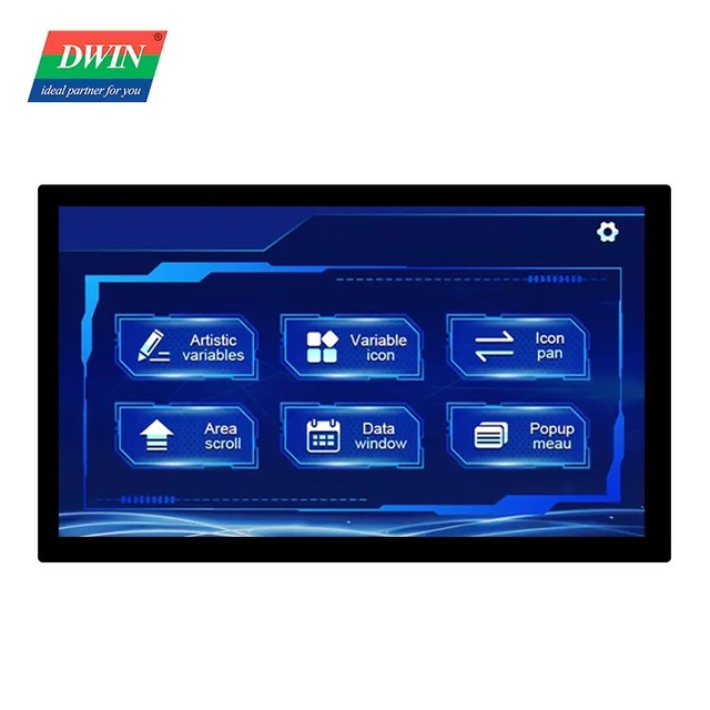 DWIN 14.0 Inch 1920*1080 HMI Lcd Screen, UART Display, 2K HD Real-time Video Display