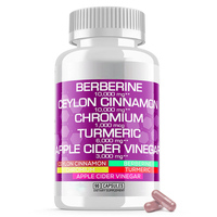 Prix de gros d'usine Capsule Les suppléments de berbérine Boost favorisent la santé du système immunitaire gastro-intestinal Capsules de berbérine Hcl