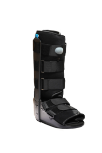 Andador neumático alto de cámara de aire, <span class=keywords><strong>bota</strong></span> de rotura compatible con izquierda o <span class=keywords><strong>derecha</strong></span>, <span class=keywords><strong>bota</strong></span> media negra - Product Image 5