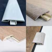 Profilé décoratif de finition pour sol en MDF, moulure de bordure pour revêtement de sol intérieur