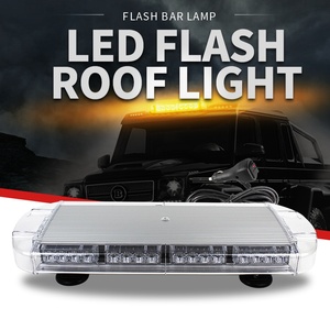 Nueva Barra de Luces Estroboscópicas LED de Alta Potencia de 40W con Carcasa Amarilla, 21.5 Pulgadas, 12-24V, para Vehículos de Bomberos y Ambulancias, Precio de Fábrica Gprgit - Product Image 5