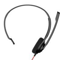 Headset Poly Plantronics Blackwire 3310 M USB-C Berkabel Satu Telinga dengan Mikrofon Boom Koneksi USB-C