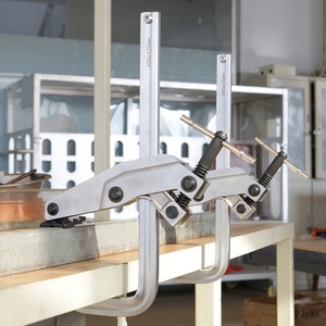 Heavy Duty Forged Steel F <b>Clamp</b> Push-Back Cantilever Type for Woodworking Assembly for Assembly Work - Product Image 4
