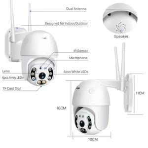 Giám sát ngoài trời không dây IP Camera nhà thông minh hai cách âm thanh không thấm nước wifi an ninh CCTV Camera - Product Image 3
