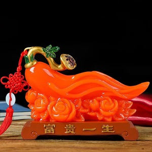 เครื่องประดับฮวงจุ้ยเรซิ่นรูปทรงไม่สม่ำเสมองานฝีมือศิลปะตกแต่งบ้านของขวัญตกแต่งสำหรับห้องนั่งเล่นตู้วางทีวีชั้นวางของ - Product Image 3