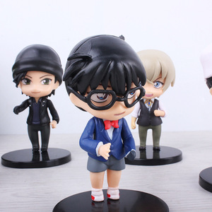 Figurine d'action en PVC de bonne qualité, modèle de dessin animé <span class=keywords><strong>Detective</strong></span> <span class=keywords><strong>Conan</strong></span>, jouet pour la décoration de gâteaux avec accessoires d'anime - Product Image 2