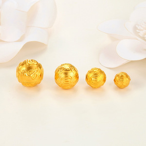 Perles de mode de luxe or 24k <span class=keywords><strong>Om</strong></span> Mani Padme Hum pendentifs à breloque femmes hommes bricolage bijoux fins résultats accessoires - Product Image 2