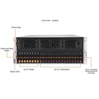 Serveur GPU 4U SYS-420GP-TNR, double processeur Intel Xeon Scalable LGA-4189, 32 DIMM, 8 To DDR4 RECC, 10 PCIe 4.0, pour l'entraînement et l'inference IA
