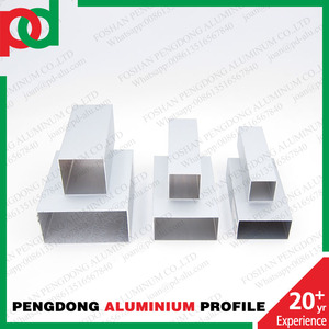 Profils en aluminium de bonne qualité pour la Bolivie et le Chili, Ligne 20, Ligne 25, Ligne 5000, Tubes et angles, Argent mat, Noir, Bois - Product Image 6