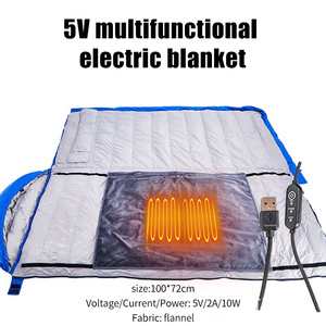 Coperta <span class=keywords><strong>Riscaldante</strong></span> Portatile USB 5V per Campeggio e Sacco a Pelo, Coperta Elettrica per Auto, <span class=keywords><strong>Mantella</strong></span> Riscaldata per Donne - Product Image 6