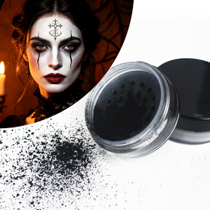 Poudre de <span class=keywords><strong>maquillage</strong></span> SFX respectueuse de la peau, effet de suie et de cendres brûlées pour <span class=keywords><strong>Halloween</strong></span>, cinéma, théâtre, <span class=keywords><strong>maquillage</strong></span> professionnel d'effets spéciaux - Product Image 2