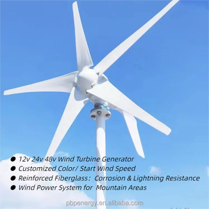กังหันลมแนวนอน 1000W 1200W 1500W 1800W 12V 24V พร้อมเครื่องกำเนิดแม่เหล็ก ระบบพลังงานลมสำหรับใช้ในฟาร์ม - Product Image 2
