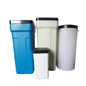 Tanque de salmuera de plástico pequeño, cubo para tratamiento del agua, 25L, 70L, 100L