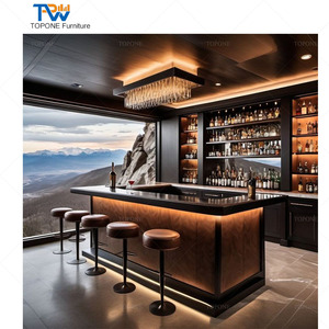 <span class=keywords><strong>Bancone</strong></span> <span class=keywords><strong>Bar</strong></span> LED Curvo in Marmo di Lusso Moderno per Hotel, Centri Commerciali e Locali Notturni - Product Image 3