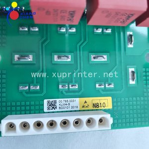 1 Piece Used Board for <b>Printing</b> <b>Machine</b> KLM4 Circuit Board 00.785.0031 Compatible Component - Product Image 4