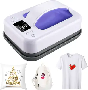 mini tshirt heat press transfer t shirt printing machine sublimation heat press machines for t shirts