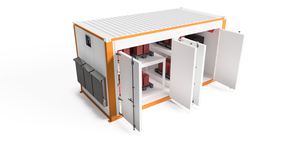 Contenedor de seguridad para baterías de alta resistencia M 384kWh LiFePO4, paquete de 6 unidades, estación de energía de gran potencia, conjunto de almacenamiento de energía - Product Image 5
