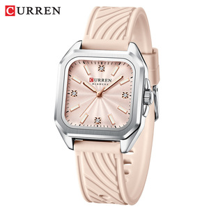 CURREN 9115 Ladies <b>Watch</b> Luxury Simple Style Quartz <b>Watch</b> for <b>Women</b> NEW Dress Ladies Wristwatches with Rhinestones - Product Image 2
