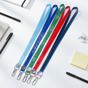 Wholesale Hot Sale Cheap High Quality Promotional Neck Polyester Lanyard Custom ID Card Badge Holder Lanyard Logo Yesmin